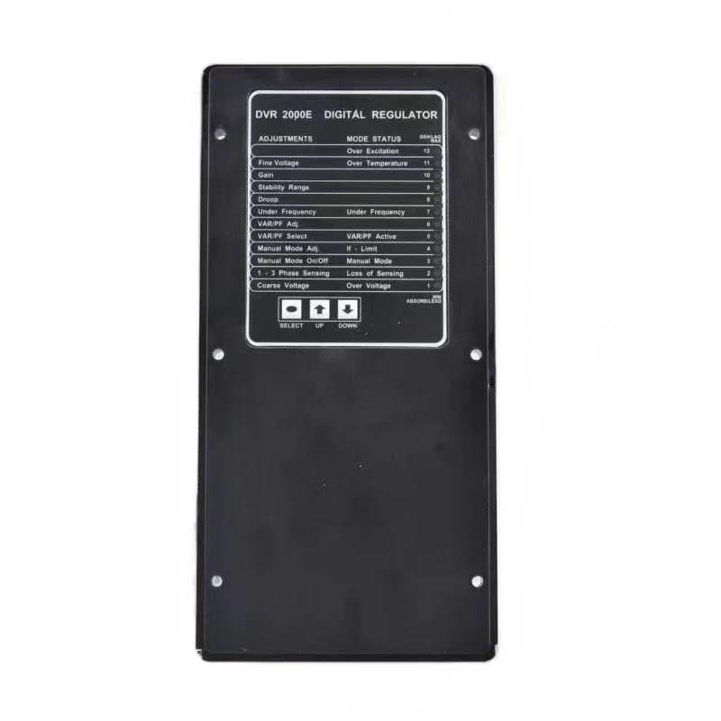 Xeon 마라톤 발전기 키트, AVR DVR2000E 발전기, 자동 전압 조정기 BE2000