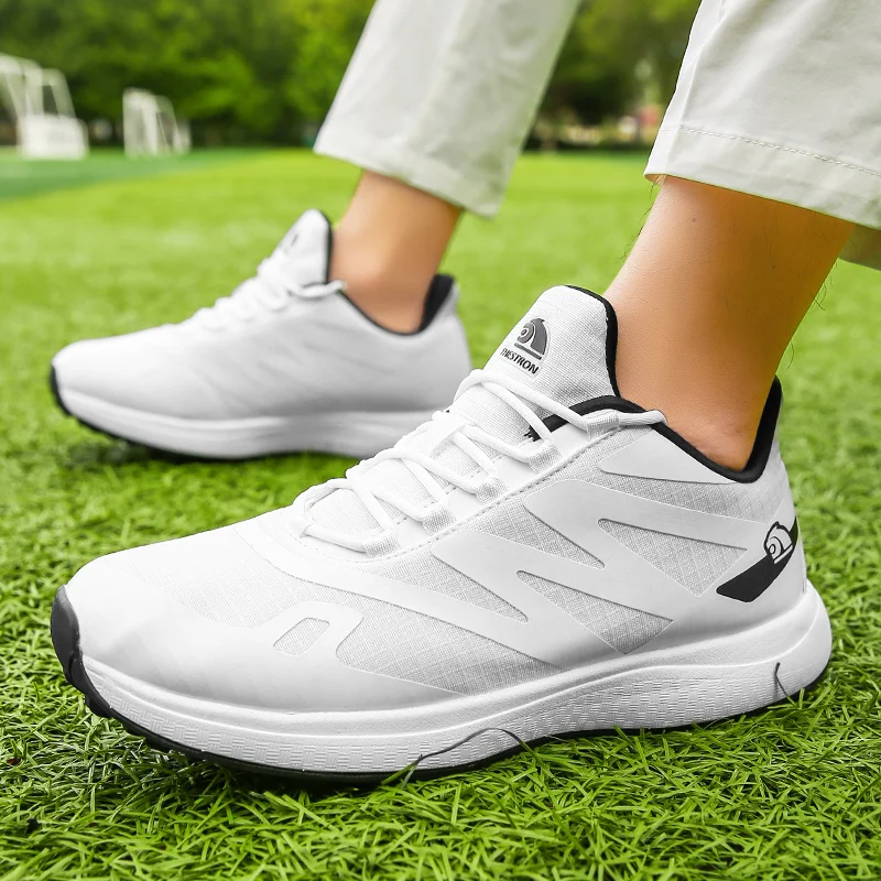 Non-Slip Professional Golf Shoes for Men, Athletic Sneakers, Outdoor Walking Footwears, Anti Slip, Plus Size