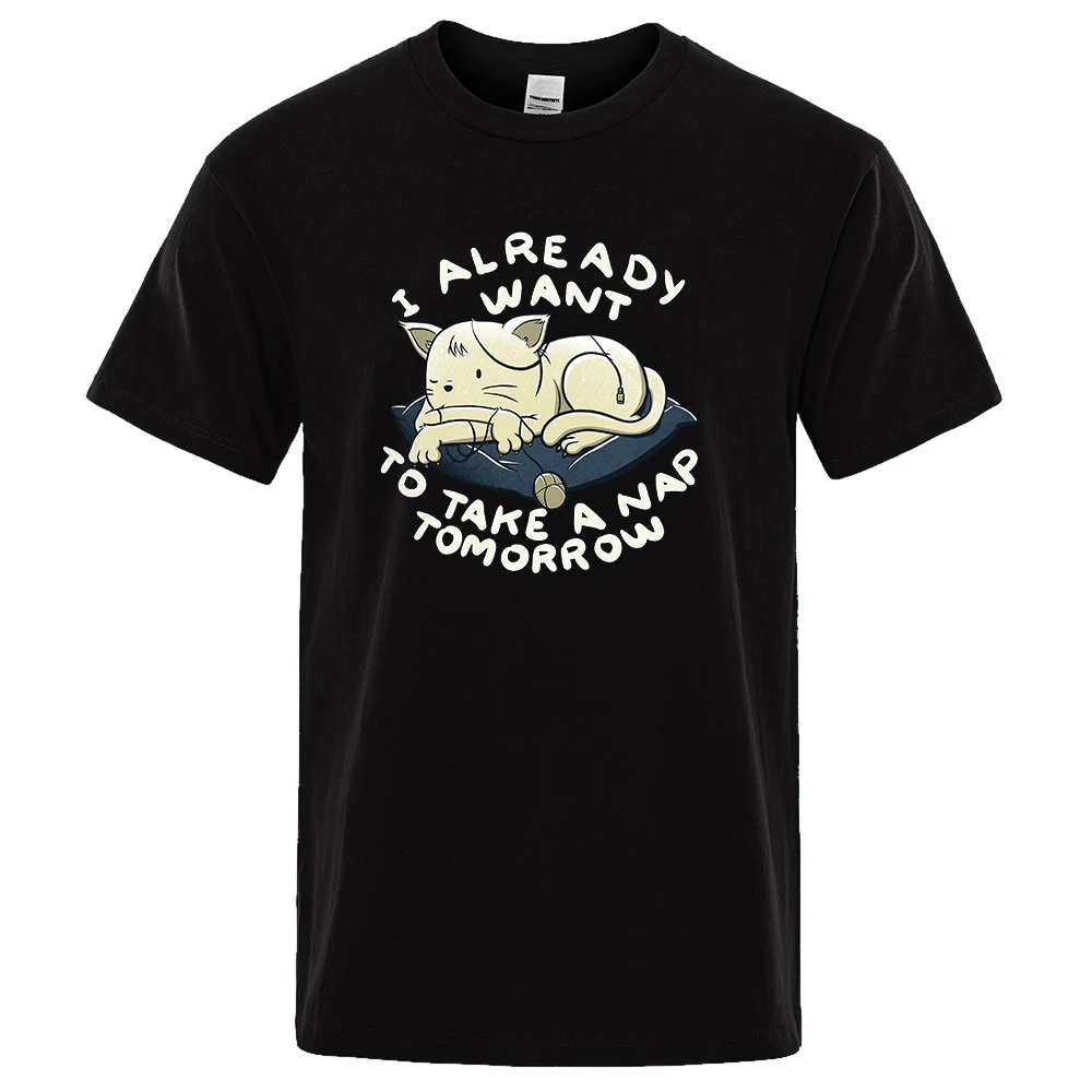 

Cat Playing With A Mouse On Its Stomach Print Men Tshirts Casual Summer Clothing Regular Tshirts Man Oversized Fashion T Shirts