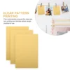 10 Pcs Dye Sublimation Aluminum Sheet Sheets Sign Blanks Metal Board Paper Cotton Shirt Photo Wall Poster Alloy 6