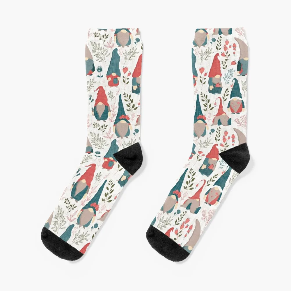 

Floral Gnomes Socks New year's japanese fashion Socks Female Men's