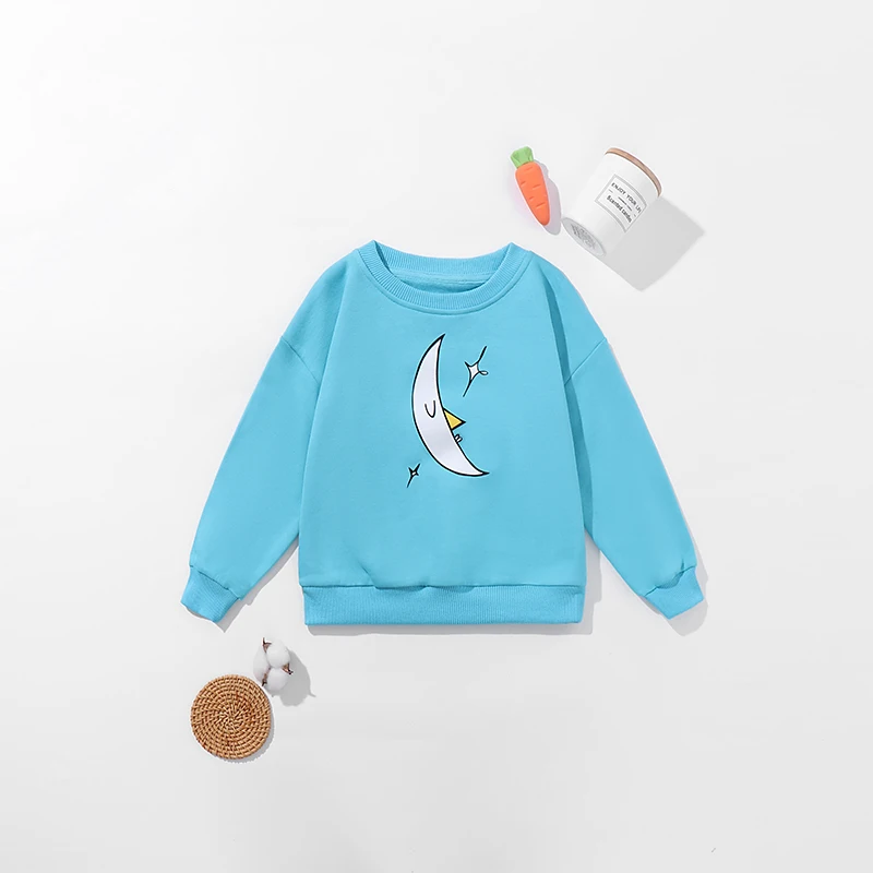 INS Nueva ropa coreana para niños otoño invierno 2024, suéteres para niñas y niños, sudaderas para niños, camisetas lindas de manga larga y cuello redondo