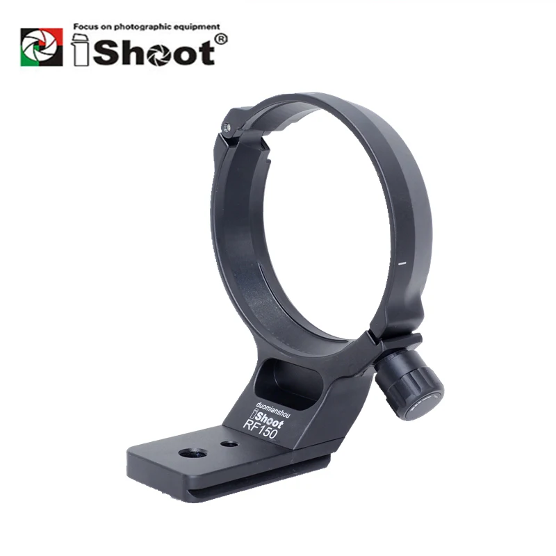 Supporto Treppiede Per Obiettivo Canon EF 100mm F/2.8L Macro IS USM – Collare In Alluminio, Piastra Arca 55mm, QR Integrata