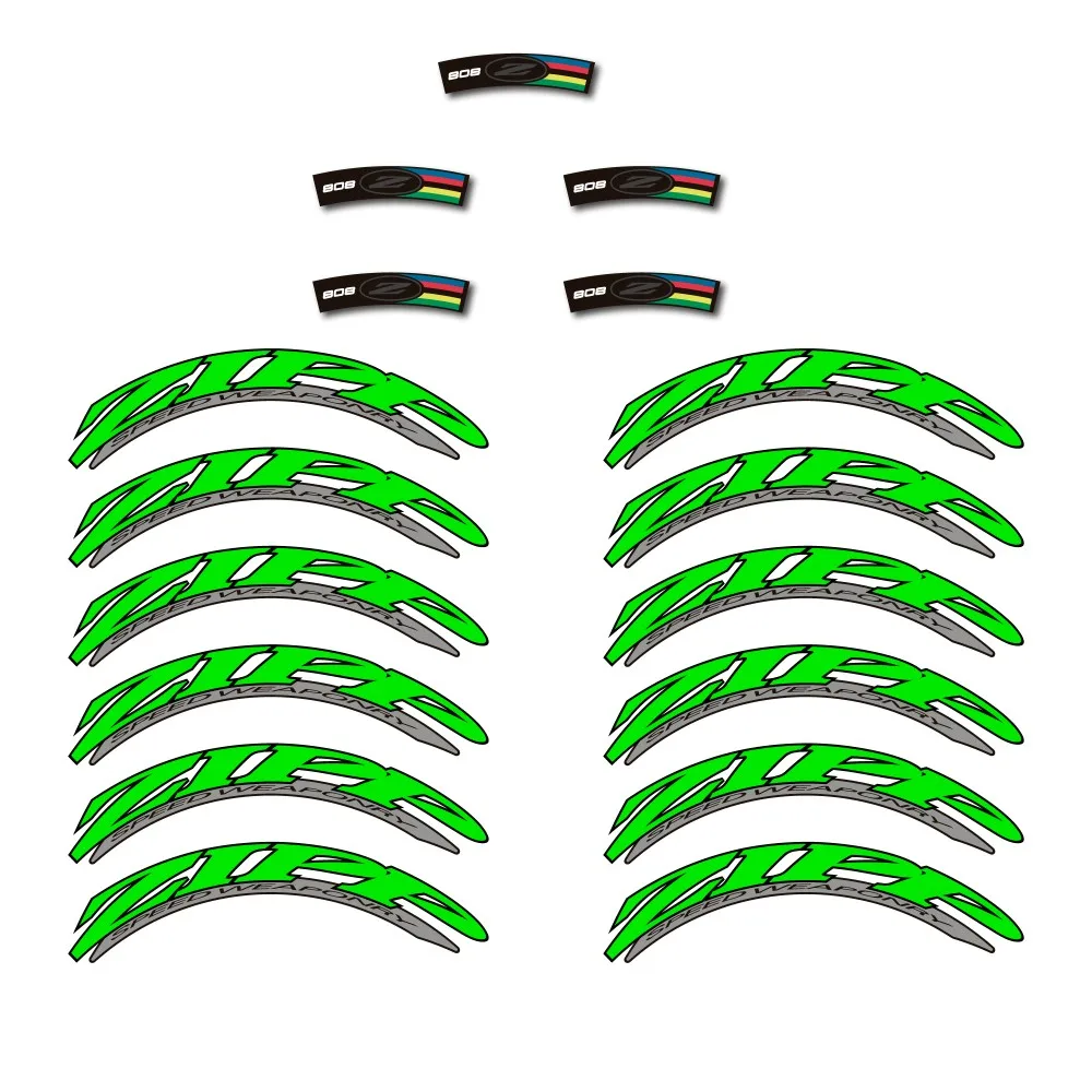 Adesivi Compatibili Star Sam Road Bike Rim Zipp Uci 808 80Mm 1 Cmt