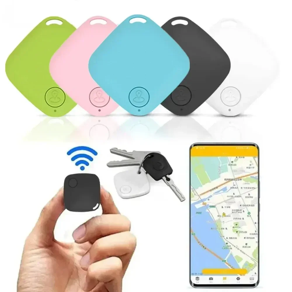 Mini Bluetooth 5.0 Pet tracker anti loss devicetracker GPS Built in Speaker for Airtag Smart tag Air tag Tracker for Ios Android