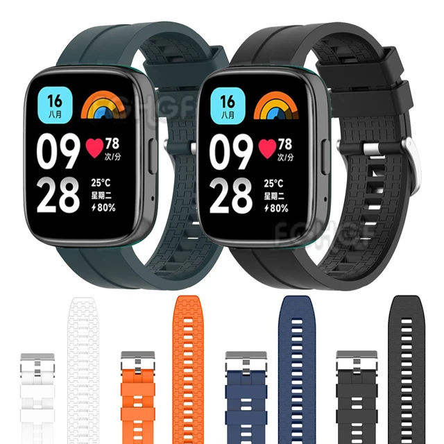 Strap For Redmi Watch 3 Active SmartWatch Band Statinless Steel Magnetic  Bracelet For Xiaomi Redmi Watch 3 Lite Wristband Correa - AliExpress