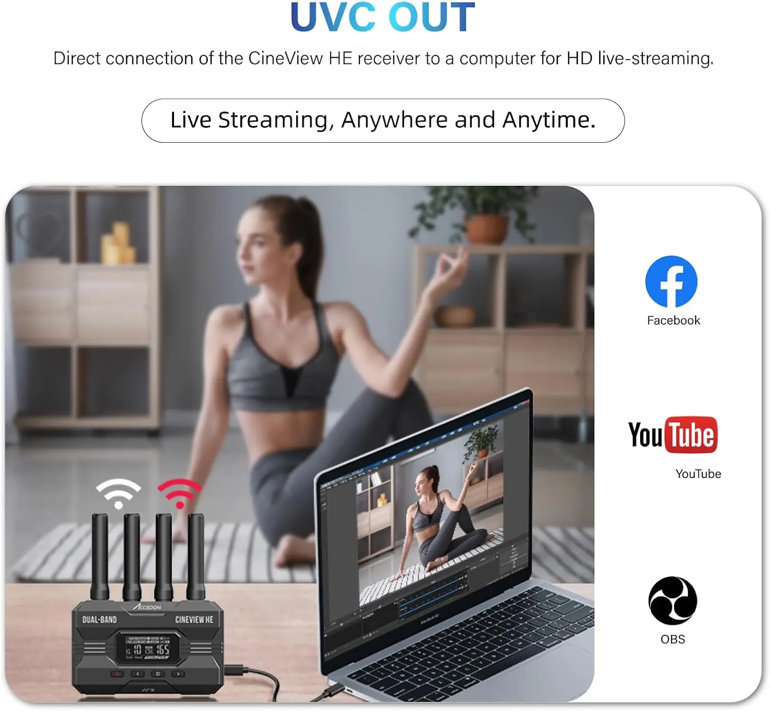 ACCSOON CineView HE HDMI&UVC 受送信セット ACCSOON CineView HE HDMI&UVC 受送信セット Amazon.co.jp: 【Accsoon