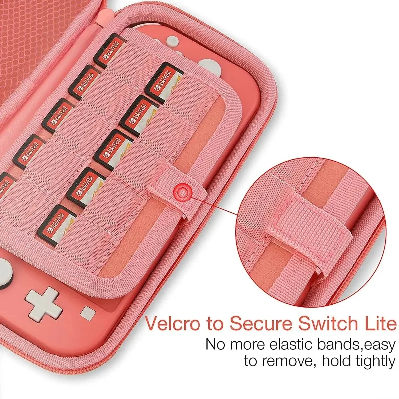 NEW Carrying Case Compatible with Nintendo Switch Lite, Portable Nintendo Switch Lite Bag for Switch Lite with Storage
