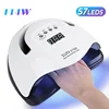 UV LED Nail Lamp 114W Nail Dryer with 4 Timer Settings Quick Drying 57 LEDs Manicure Lamp for Curing All Gel Nail Polish 1