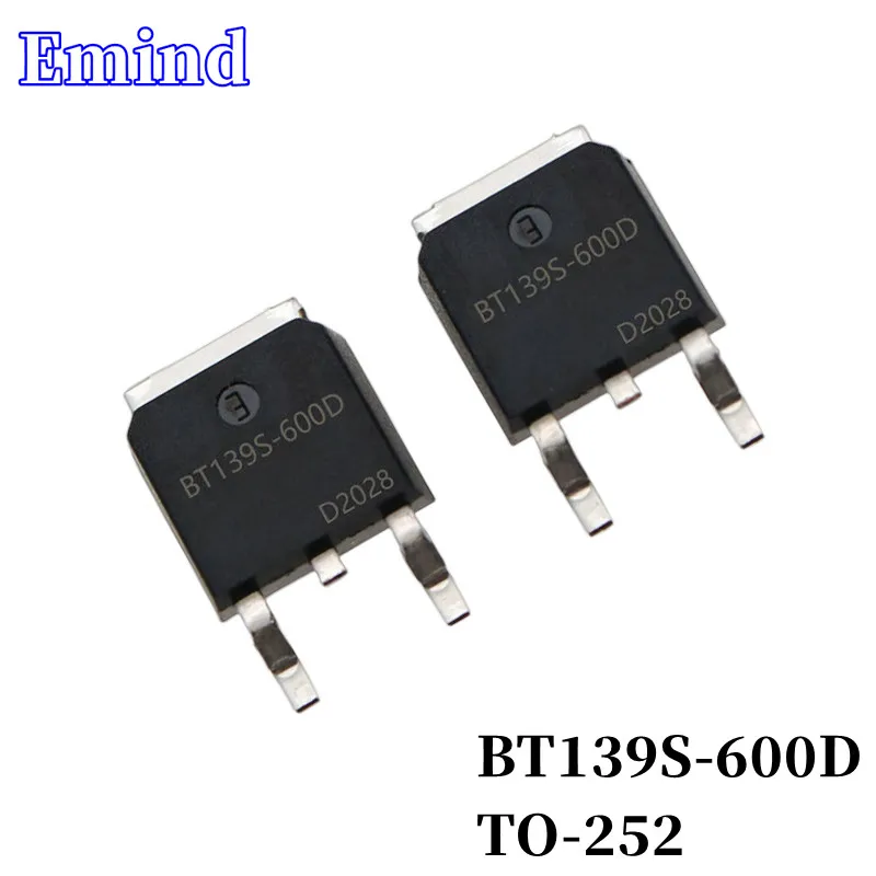 

20 шт. BT139S-600D Тиристор TO-252 16A/600V SMD Triac большой чип