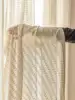 French curtains, gauze curtains, retro living room relief, light luxury, high-end window screens 5