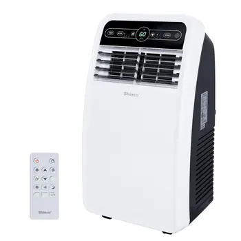 Shinco 8,000 BTU Portable Air Conditioner, AC Unit with Built-in Cool, Dehumidifier & Fan Modes for Room up to 350 sq.ft 1