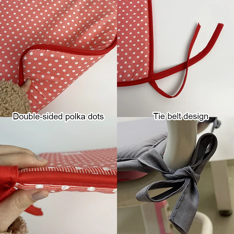 1Pc Candy Colors Cushion Garden Fabric Plain Plain Cushion European Dining Chair Cushion Creative Sofa Fabric Cushion 40*40cm 6