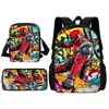 Deadpool Child School Backpack With Shoulder Bag Pencil Bags School Bags for Boys Girls Best Gift
