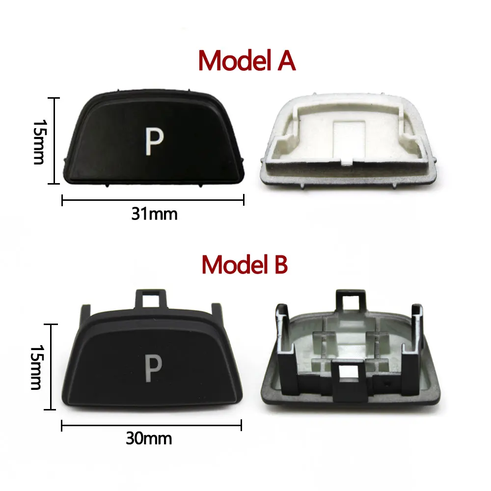 Car Gear Lever Auto Parking Button Letter P Button For Bmw F20 F22 F30 F34 F36 F32 F33 F10 F06 F12 F13 F25 F26 F02 F07 F15 F16