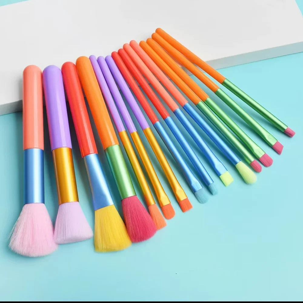Makeup Brush Set Makeup Tools Beauty Supplies Makeup Brush 15 PCs For Eyeshadow Foundation