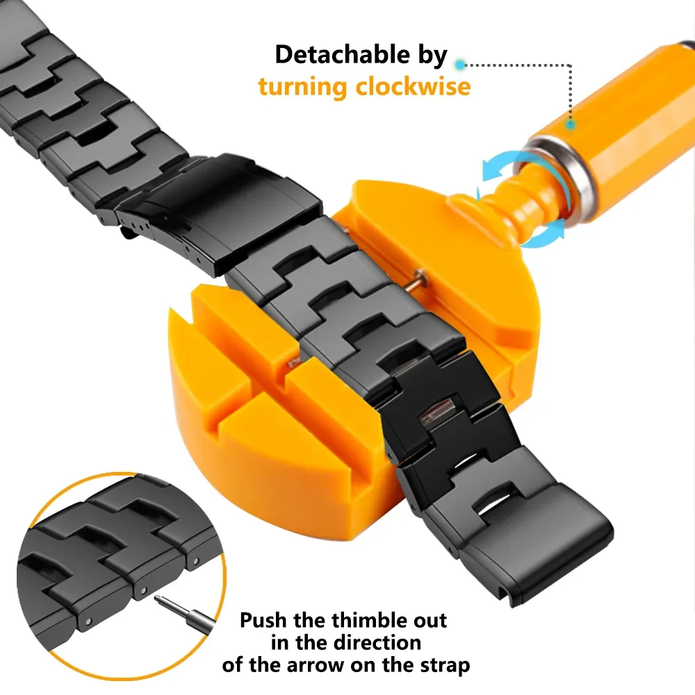 Sleek Titanium Quickfit Strap - Premium Metal Release Watch Band