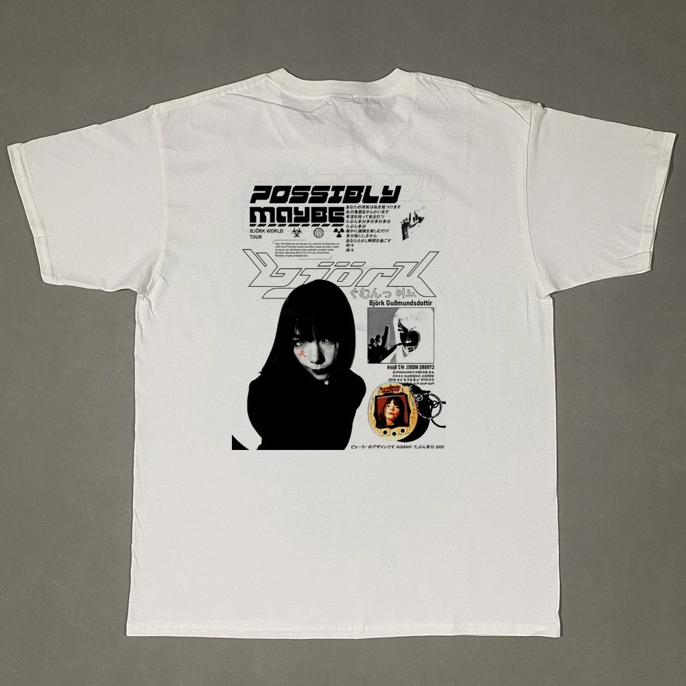 

Bjork T shirt Bjork Homogenic Vintage Rap Tee Hip Hop Shirt