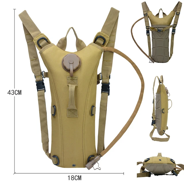2.5L/3L Water Bag Sport Riding Tactical Camel bag Backpack