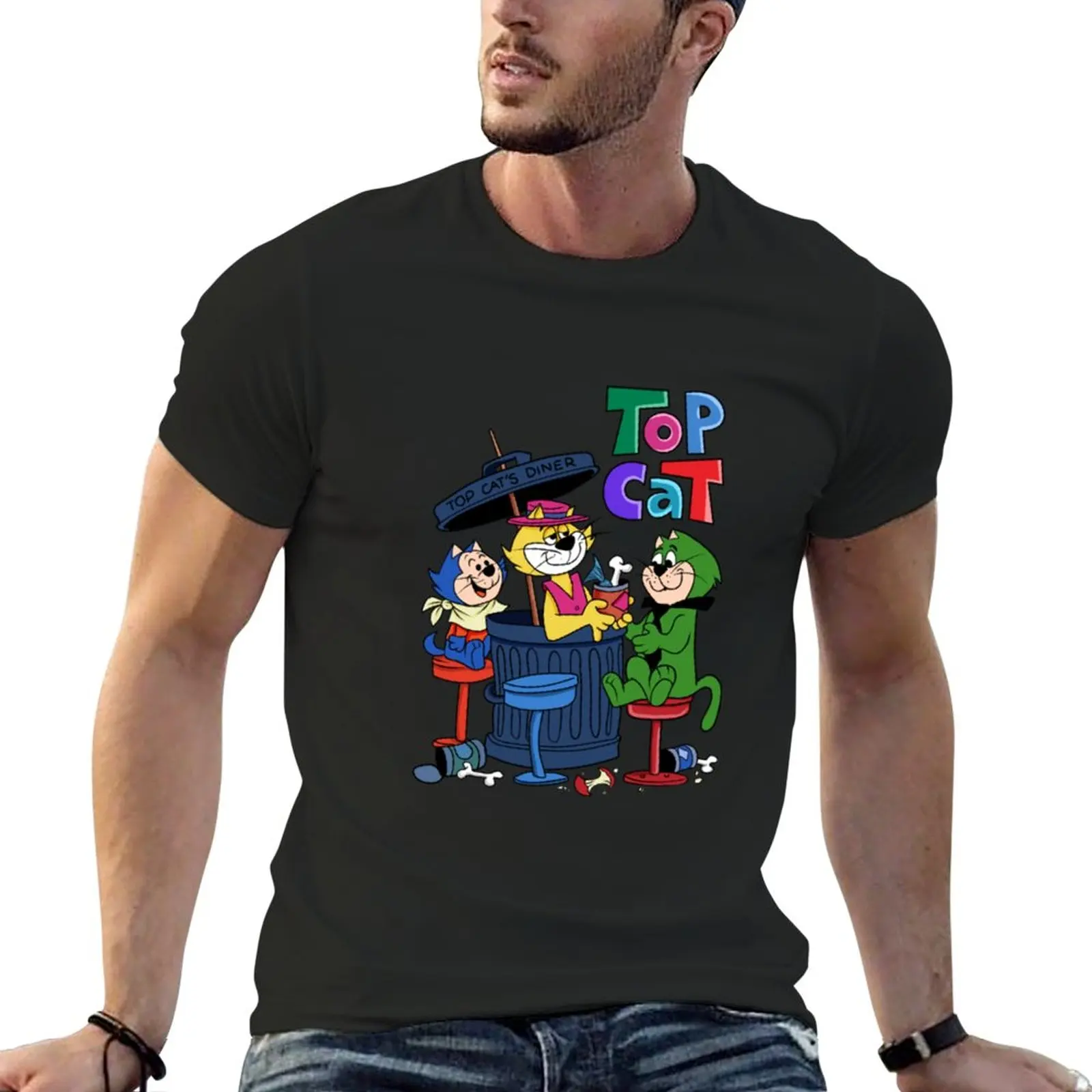 

Top cat T-Shirt oversized t shirt plus size t shirts oversized t shirt men