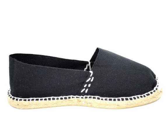 ALPARGATA YUTE ESPARDEÑAS PLAYERA ZAPATILLA LONA ESPARTO NEGRO|Zapatos planos de mujer| - AliExpress