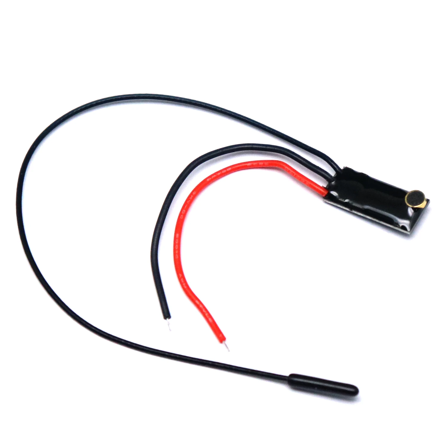 UHF Wireless Audio Transmitter Microphone with Antenna for Voice Transmission and Security Monitoring