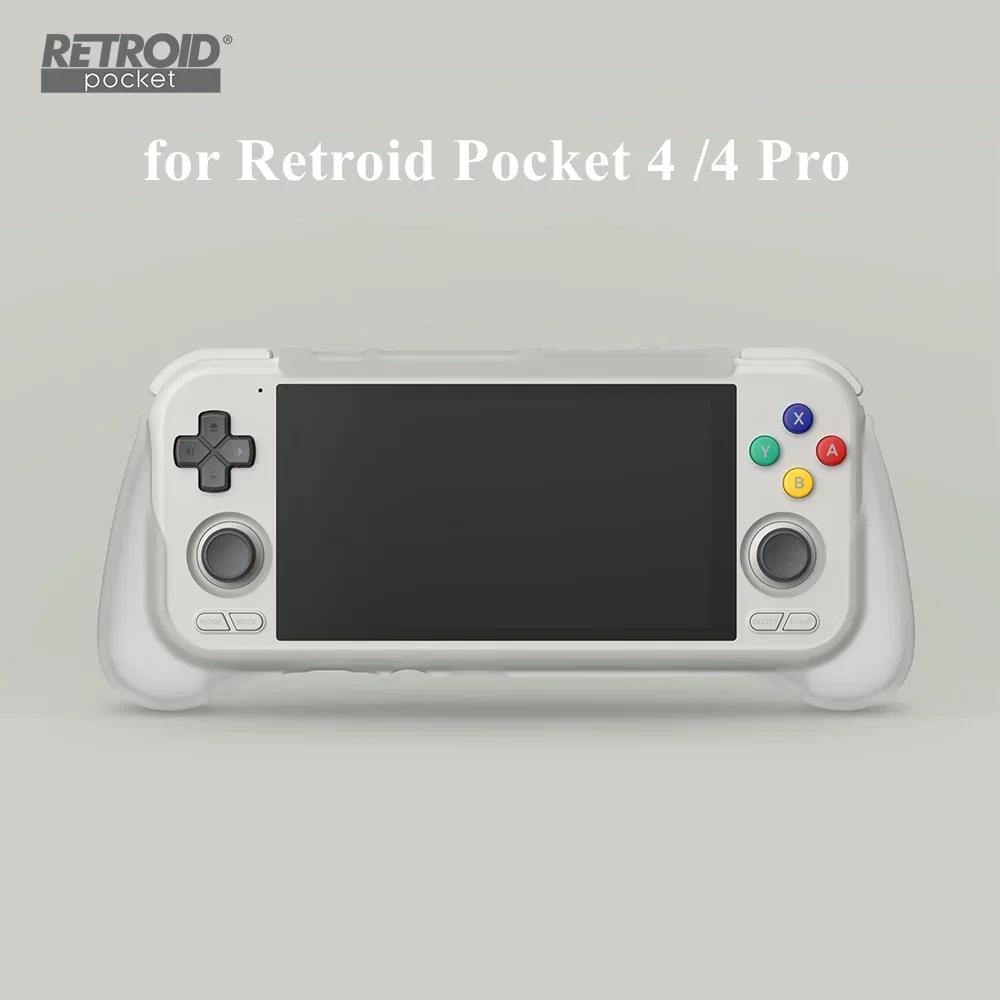 retroid pocket 4 pro ブラック +専用グリップ Grip-shield for Retroid Pocket 4/4 Pro (cover Only, Grip Not