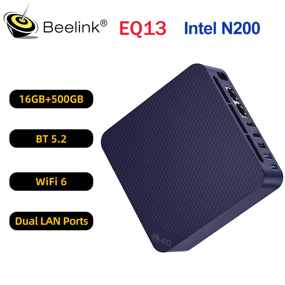 ミニPC Beelink EQ12 N100 Win11Pro 16GB 500GB Beelink EQ12 Intel® Processor N100 Desktop Mini PC – Exegeek