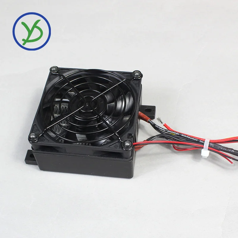 24V 200W DC Thermostatic Electric Heater PTC Fan Heater Incubator Heating Element Small Space Heating 106*80mm