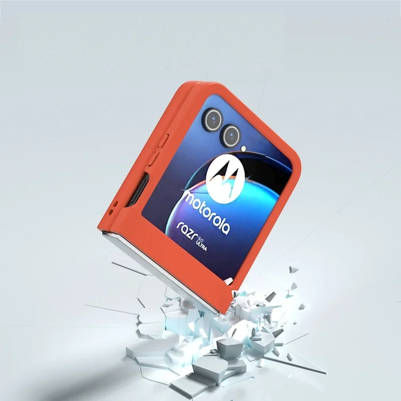 Ultrathin Skin Feel Candy Color Flip Case with Film Protection
