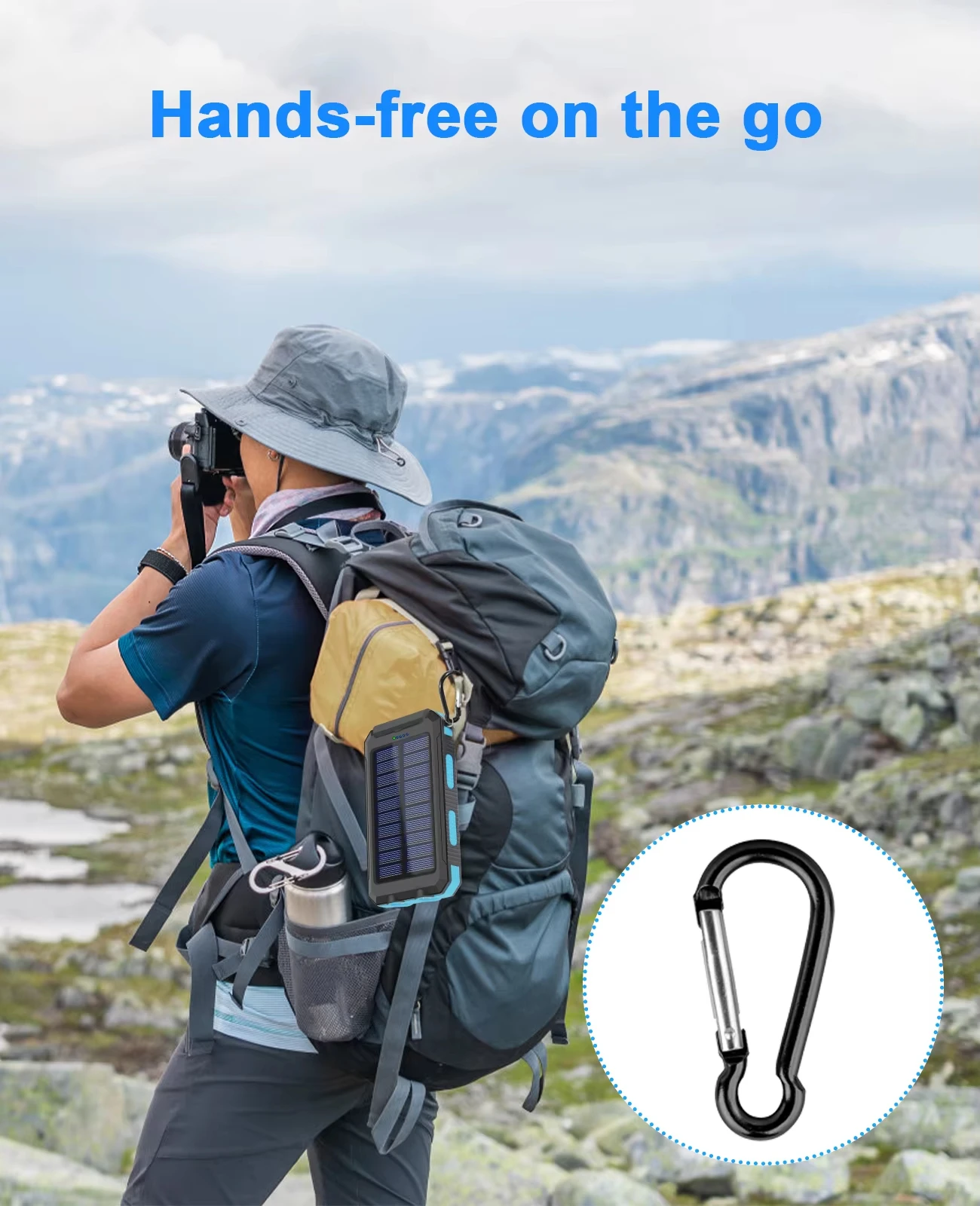 Gaiaray 30000mAh Solar Power Bank 6