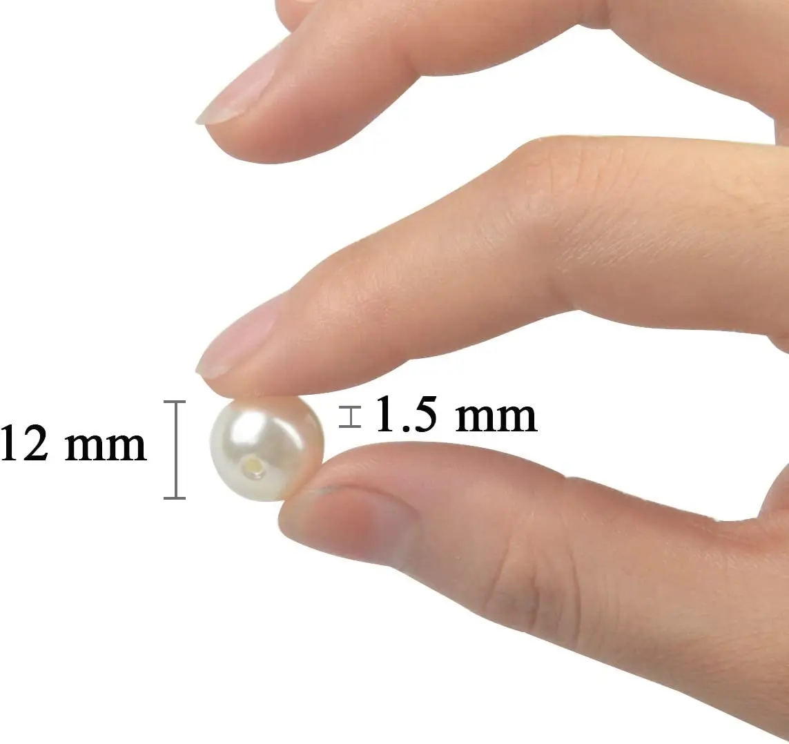 3-16mm ABS Acrylic Imitation Pearl Round Spacer Beads Loose Beads Craft For Making Jewelry Bracelet Necklace Accessories acrylic beads