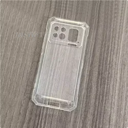 Ergonomic Back Ring Holder TPU Phone Case, Soft Silicone Cover for Case & Holder (Transparent TPU Case)