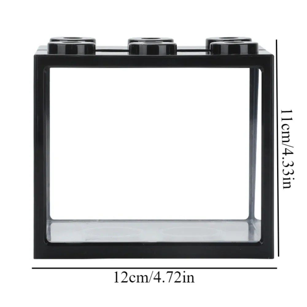 Mini fish aquarium for Thai Betta small ornamental fish Live Pet stackable aquariums fish aquarium