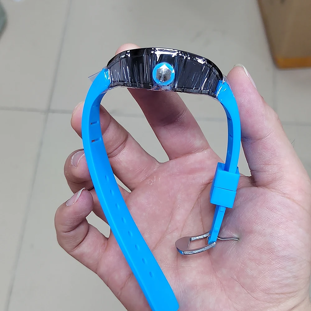 Luxury Quartz Men’s Wristwatch Male Watch for Man Watches Non-Mechanical Trend Automatic Calendar Hollow Dial Waterproof Clock