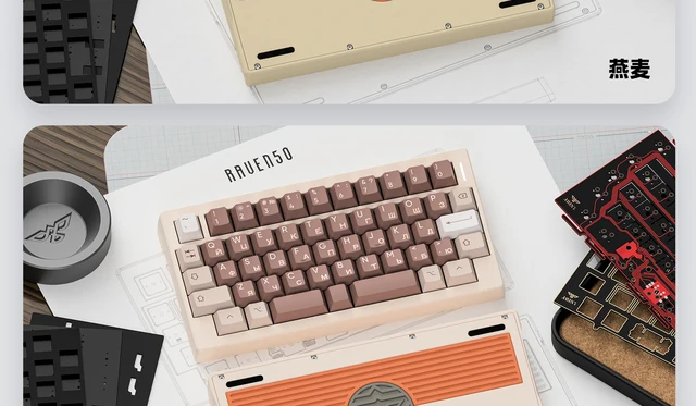 Raven50 自作キーボード（52キー）★ VIA Raven50 自作キーボード（52キー）☆ VIA