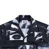 WACKO MARIA Fashion Prints Lips Shirts High Quality Mens Womens Casual Loose Hip Hop Brand Hawaii Short Sleeve Shirts 6