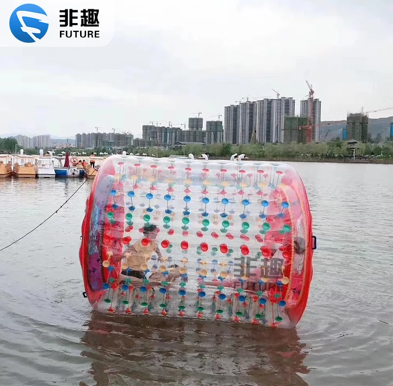 PVC High Quality Water Park Inflatable Walking Ball Inflatable Roll Ball For Adults And Children Fun Play