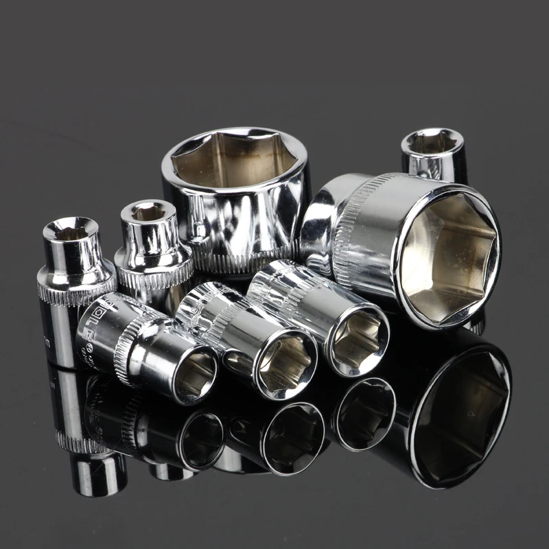 Bussola A Punta Bassa 1/2" X 15mm - Acciaio CR-V Trattato Termicamente, Per Auto E Riparazioni Meccaniche