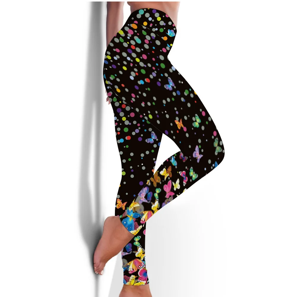 

New Sexy Women Legging Printing Fitness Leggins Fashion Slim Leggings High Waist Leggings Woman Pants