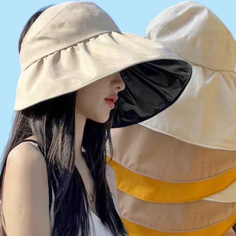 Wide Brim Hat Stylish Hats For Sun Protection 1Pc Summer Sun