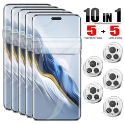 Premium 10 - in - 1 Hydrogel Screen & Lens Protector Film Set for 5 Screen 5 Lens Film