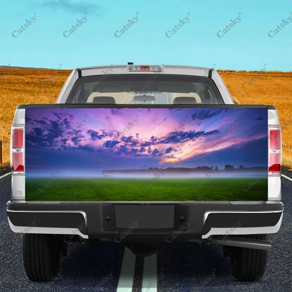 

Early Morning Field Truck Tailgate Wrap HD Decal Graphics Universal Fit for Full Size Trucks Weatherproof & Car Wash Safe