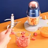 300ml Portable Blender Food Mixer Multifunctional Food Processor Electric Meat Grinder Mini Mixers Cup Baby Solid Food Machine 3