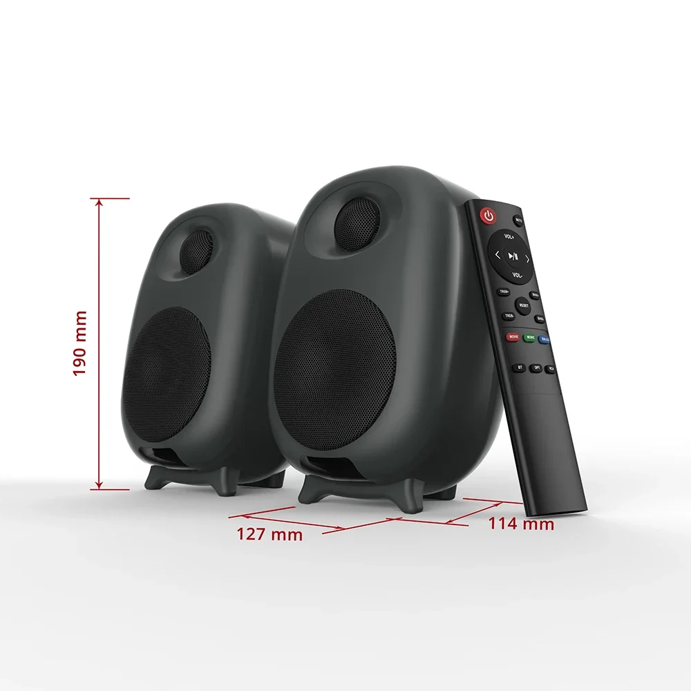 60W HiFi Bluetooth-Soundbar und Gaming-Lautsprecher für Desktop-PCs.