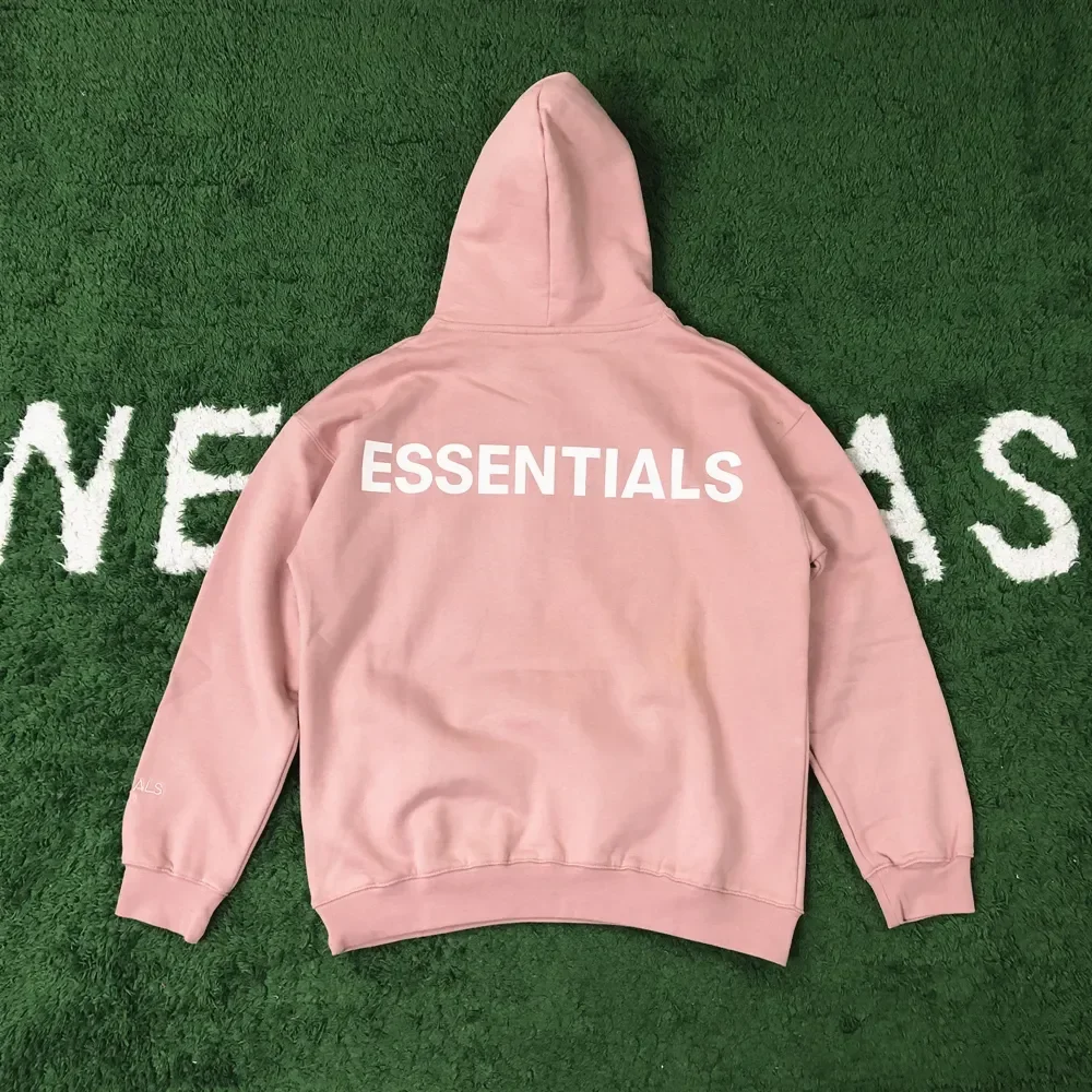 

Essentials Hoodie Street Clothing 1:1 Luxury Brand Simple Loose Large Casual Cotton Wool Pullover Hooded Top Real Shooting