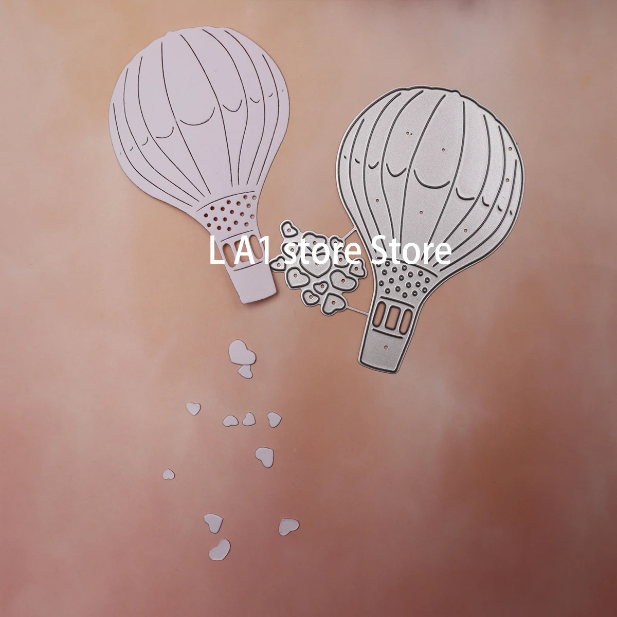Hot Air Balloons Dies Spring Holiday Metal Cutting Dies Embossing Stencil Scrapb