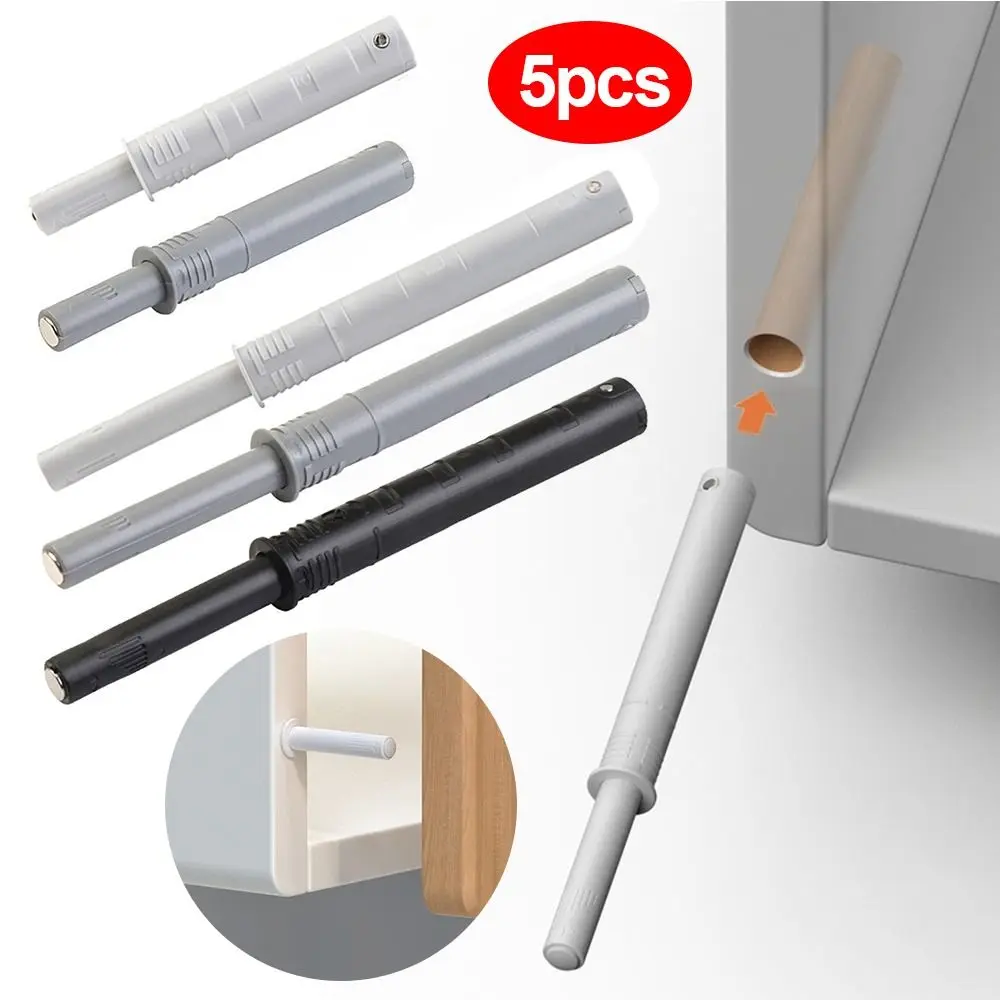 Door Closer Door Catches Door Stopper Cabinet Buffer 5pcs