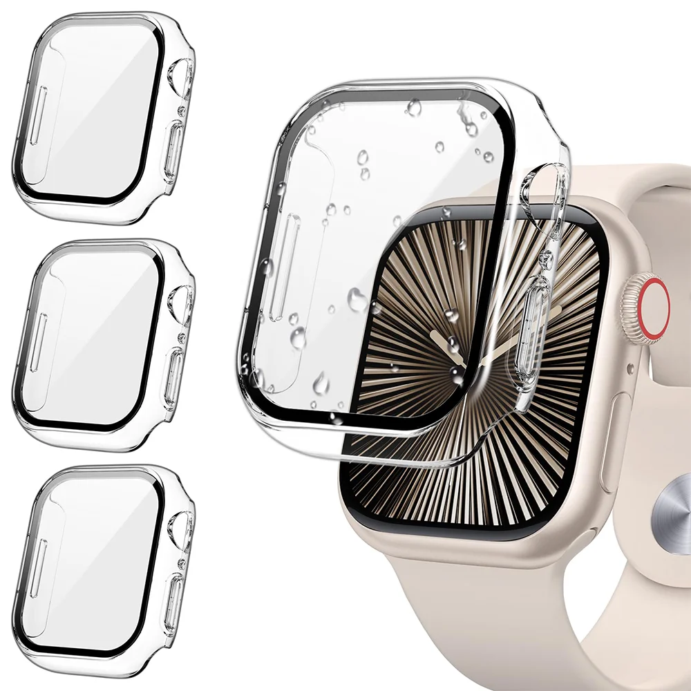 Premium Tempered Glass Case & Bumper Screen Protector