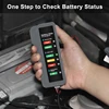 12V Car Battery Tester Digital Alternator Tester with 6 LED Lights Car Battery Tester Analyzer Professional Auto Diagnostic Tool 2